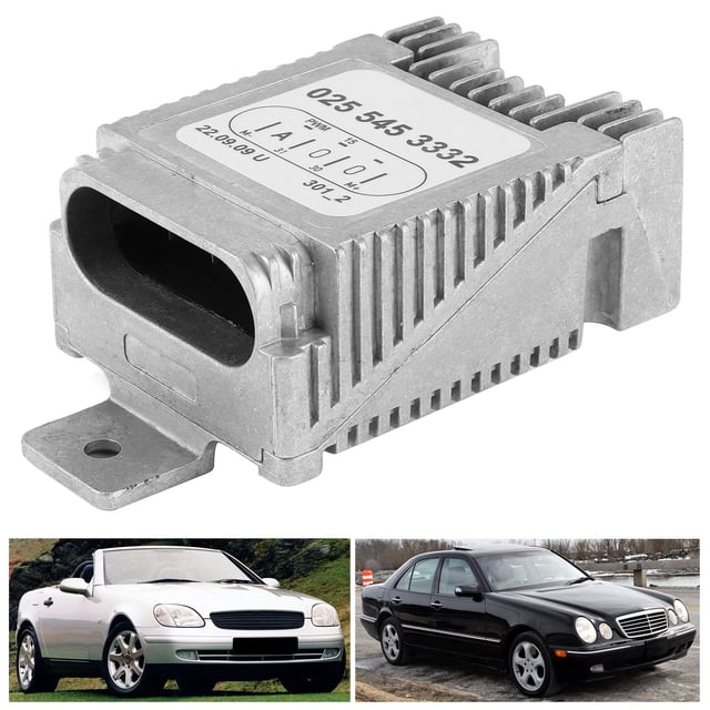 0185459932 Cooling Fan Control Module Unit 0255453332 Fit for C230 C280 E300 E430 SLK230