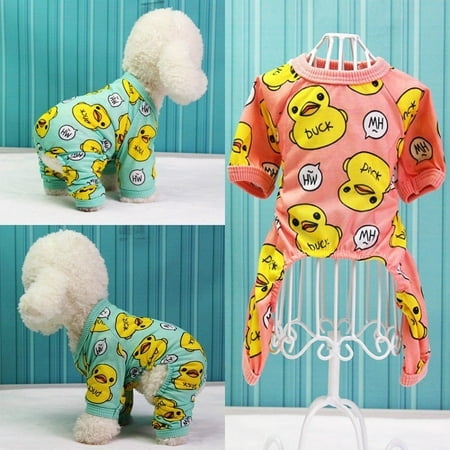 Chihuahua Puppy Clothes - Dog Pajamas Cotton Dog Clothes Chihuahua Yorkie Puppy Clothing for Dog Jumpsuit