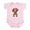 Petal Pink, variant on CafePress - Pocket Vizsla Infant Bodysuit - Baby Light Bodysuit, Size Newborn - 24 Months