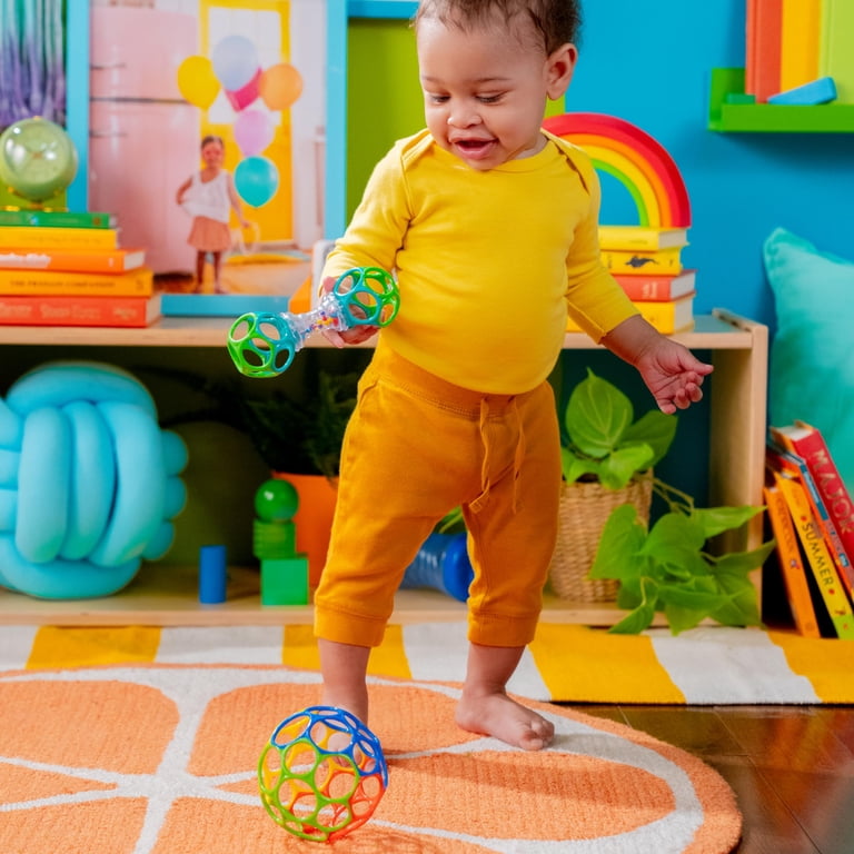Bright Starts Grasp the Day Gift Set, 2 Oball Toys photo 5