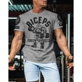 thumbnail image 3 of Gymish Biceps Killin’ It Men’s Workout T-Shirt – Funny Lifting Gym Tee, Athletic Fitness Shirt for Men, 3 of 5