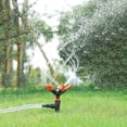 thumbnail image 3 of Aspersor de césped, con sistema de riego de jardinería ajustable de 5 brazos con rotación de, 3 of 8