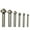 Sliver, variant on 6Pcs Chamfering End Mill Tool High Speed Steel Titanium-Coated 3 Flute 90 Degree Countersink Drill Bit Set