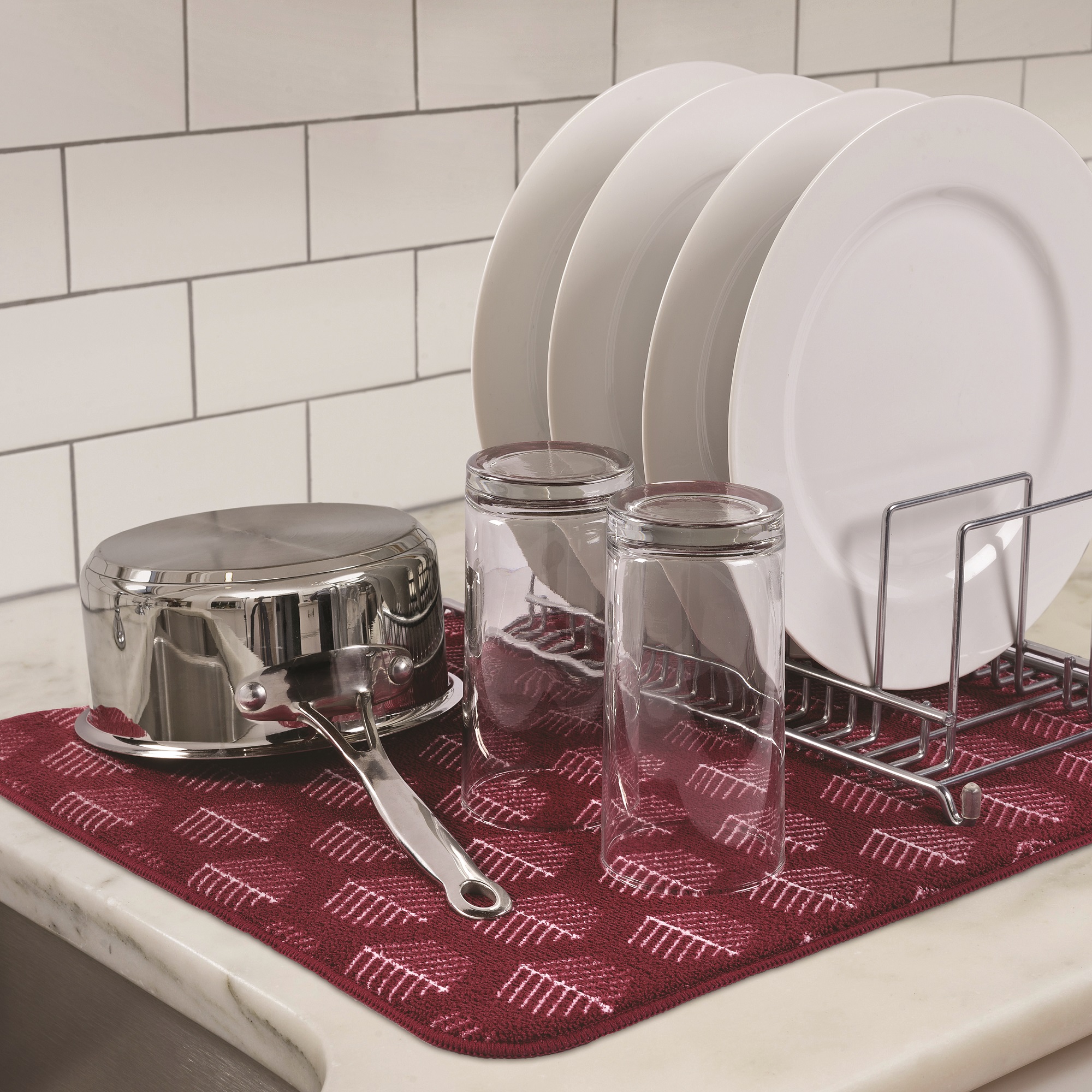 Kitchen Basics Dish Drying Mat Walmart Walmart Kitchen Basics Dish Drying Mat Walmart Walmart