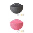 thumbnail image 1 of 2 uds macetero de pared colgador de riego automático soportes de jarrón cesta para interior exterior balcón dormitorio sala de estar regalo boda Rosa Argenta Gris CUTICAT Jardinera colgante, 1 of 8