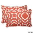 thumbnail image 5 of Pillow Perfect 500737 Carmody Navy Oversized Rectangle Throw Pillow (Set of 2), 5 of 5