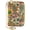 Flower A, variant on Vegan Cork Wallet, Women's Purse Slim Zipper Design with Card Holder  Pocket Purse  Vegan