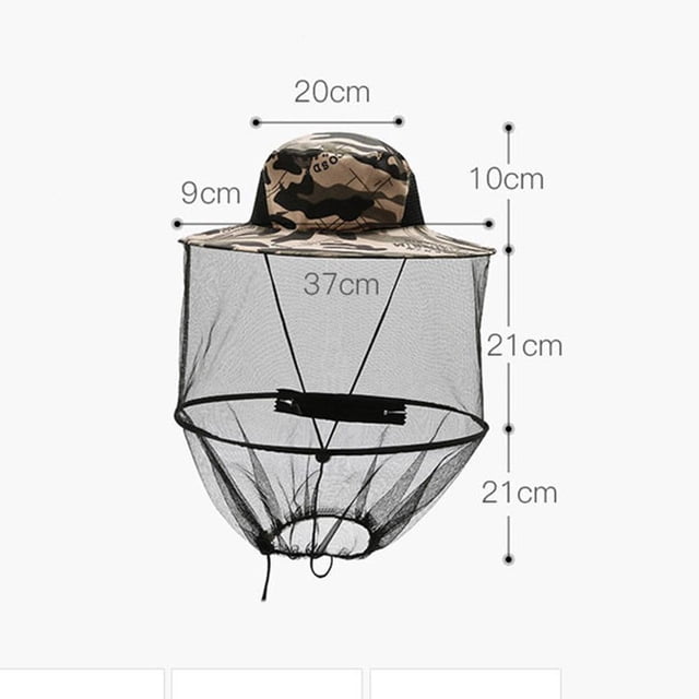 Chapeau en Maille Multicolore Accessoires de Randonnée Fournitures de Pêche Design Respirant Pliable Casquette Filet Équipement Extérieur code Arbre Vert