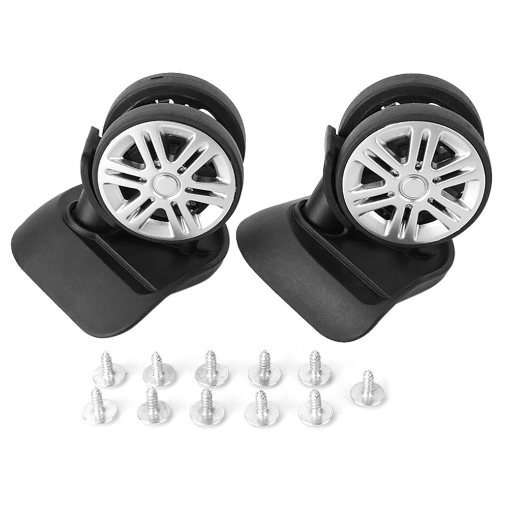Details about   Universal Swivel Wheel Replacement Luggage Suitcase Plastic Wheels For Any Bags 