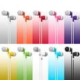 thumbnail image 2 of Maeline Bulk Earbuds with 3.5 mm Headphone Plug - 10 Pack Wholesale Bundle - Multi Color, 2 of 5