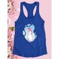 thumbnail image 3 of Dreamy Mom And Child Racerback Tank Women -Image by Shutterstock, Female x-Small, 3 of 4