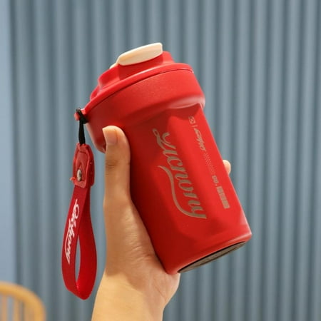 

Thermal Insulated Stainless Steel Water Bottle Rustproof Insulated Water Bottle Termos For Coffee Camping Traveling 480ml Hot