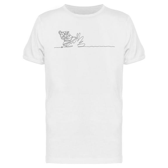 Jet Ski  T-Shirt Men -Image by Shutterstock, Male 3X-Large
