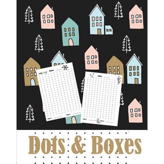 Pre-Owned Dots and Boxes: Game Book (110 Games): Travel Games -Logic & Brain Teasers (Paperback)