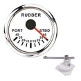 thumbnail image 3 of 52mm Rudder Angle Indicator Gauge 0-190 ohm Sail boat Rudder Angle Meter With Mating Sensor Red Backlight 12V 24V ,Wide Applicability, 3 of 7