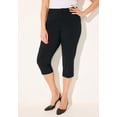thumbnail image 3 of Catherines Women's Plus Size Right Fit Curvy Vent Capri, 3 of 3
