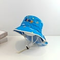 thumbnail image 2 of Yoyauz Kids Sunscreen Cap UPF50+ Sunscreen Bucket Cap with Shawl Summer Beach Play Cap Suitable for girls and boys aged 3-10 years, 2 of 7