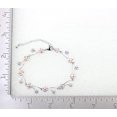 thumbnail image 5 of Faship Multicolors AB Rhinestone Crystal Floral Bracelet 7" - 9", 5 of 5