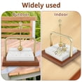 thumbnail image 3 of FUYGRCJ Napkin Holder for Dining Table, Napkin Dispenser Caddy, Cocktail Flat Napkin Holder, Paper Storage with Weighted Arm and Handle for Kitchen Restaurant Bar Office Parties, 3 of 10