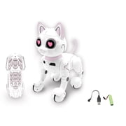 Lexibook Power Kitty Robot Cat, Programmable, Light & Sound, White