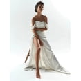 thumbnail image 2 of Vestido de fiesta sexy con abertura brillante para mujer de primavera y verano, 2 of 5