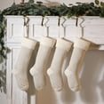 thumbnail image 4 of Odeerbi Christmas Socks For Decoration Letter Printed Stocking Wool Pendant Gift Bag R, 4 of 4