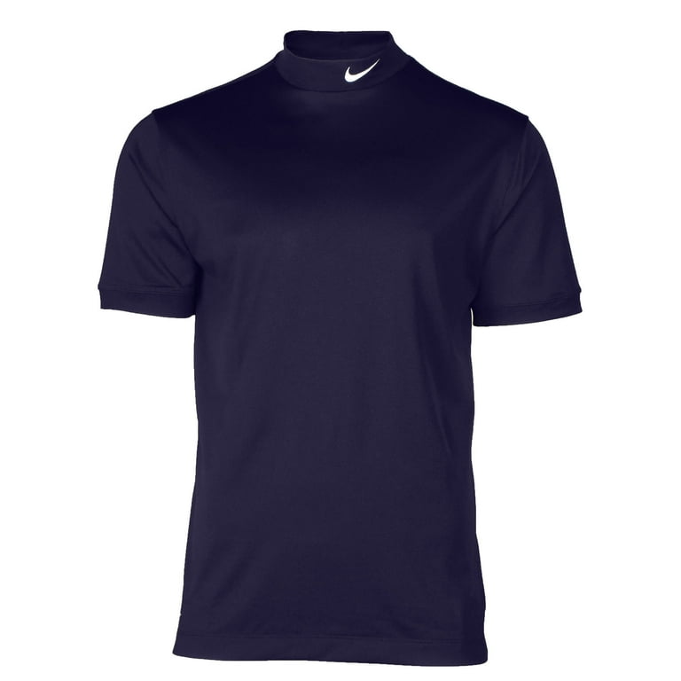 Men's Tech UV Mock Neck Dri-Fit Short Sleeve Shirt - Walmart.com