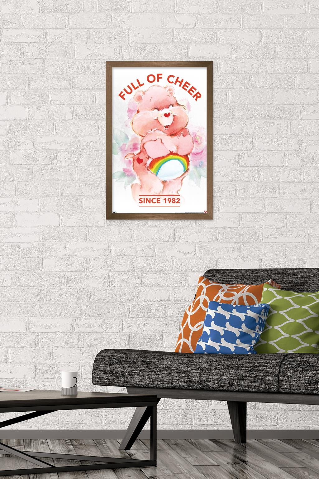 Care Bears - Full of Cheer Wall Poster, 14.725" x 22.375" Framed