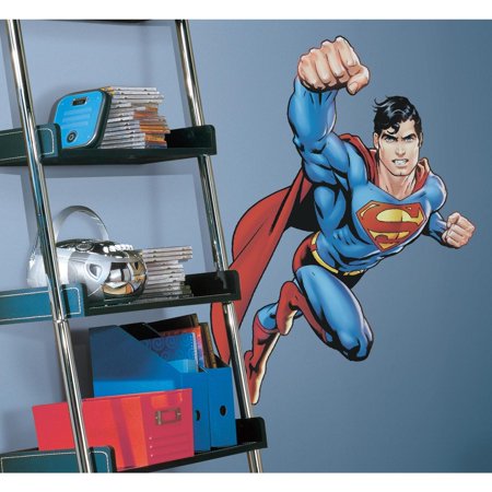 Superman: Day Of Doom Giant Wall Decals Mural DC Comics Large Super Hero Decor