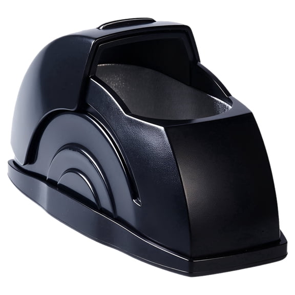 Black Car Ashtray, Portable Vehicle Ash Container with Slide Lid, Splashproof Design, Fire Retardant Stainless Steel Liner, Compact for Car Door Mount, Home, Office Use
