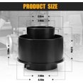 thumbnail image 4 of 514001148 Adaptateur d'Aspirateur pour Rabot de Remplacement pour DeWalt DW735 DW735X Rabot, Compatible avec les Pièces de Rabot de DeWalt, 4 of 6