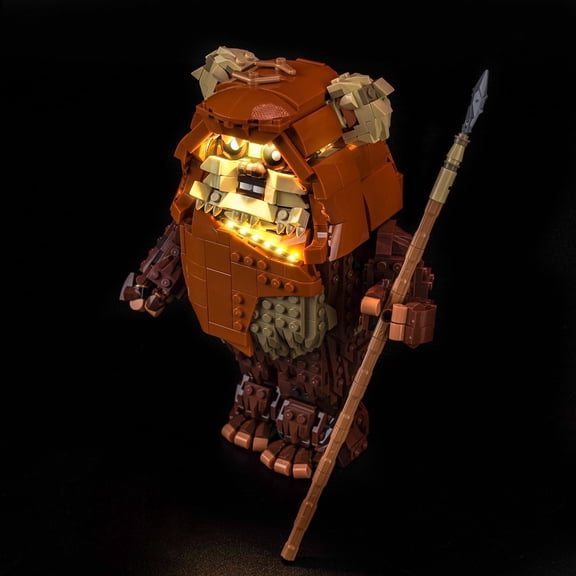 QC Ltbrcik Lighting Set For Lego Stars Wars Wicket the Ewok 75430 Building Toy for Kids,Only Led Light Kit,Not Include Building Blocks,Lightings Kit Gift Idea for Birthdays