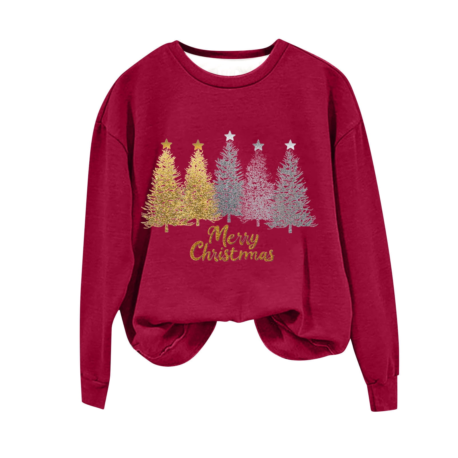 Sequined Snow Day Ugly Christmas Sweater: Women's Christmas Outfits | Tipsy Elves