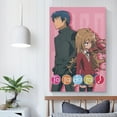 thumbnail image 5 of Japen Romantic Comedy Manga Toradora Anime Poster Wall Art Poster Scroll Canvas Painting Picture Living Room Decor Home 12x18inch(30x45cm), 5 of 6