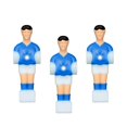 thumbnail image 3 of koolsoo 3Pcs Soccer Table Men Player Foosball Tabletop Accessories Table Player Foosball Blue, 3 of 8