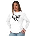 thumbnail image 3 of Famous Movie Quote Couples Matching Long Sleeve TShirt Men Women Brisco Brands L, 3 of 7