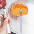 thumbnail image 3 of Cepillo Dental Plano Cepillo de tela de algodón con mango Mini accesorios de odontología (Cepillo de rueda de algodón) Ndcxsfigh Cuidado Belleza, 3 of 7