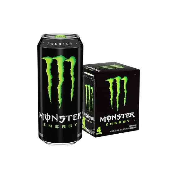 Monster Energy, Original, 16 fl oz, 4 Pack