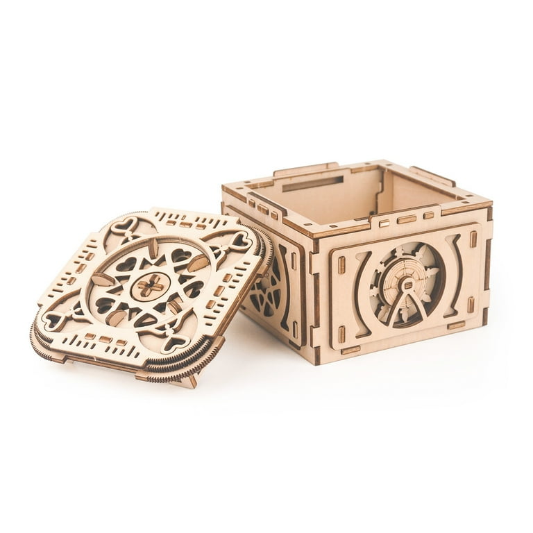 Lib 3D Wooden Puzzle Music Box Kit twelve constellations Box DIY Home  Decoration Model Birthday or Christmas Gifts