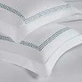 thumbnail image 5 of Superior Harrison Embroidered Cotton Duvet Cover Set, King/California KIng, White, 5 of 9
