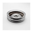 thumbnail image 5 of Chrome Double Groove Power Steering Pump Pulley Key Way For Bbc Chevy 350 454 26028613, 5 of 5