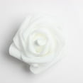 thumbnail image 3 of 100 piezas de rosas de espuma artificiales para decoración de bodas. Blanco, 3 of 9