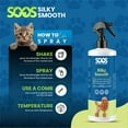 thumbnail image 3 of Soos Pet Silky Smooth Leave-On Conditioning Spray for Dogs & Cats, Dead Sea Minerals, 500ml, 3 of 8