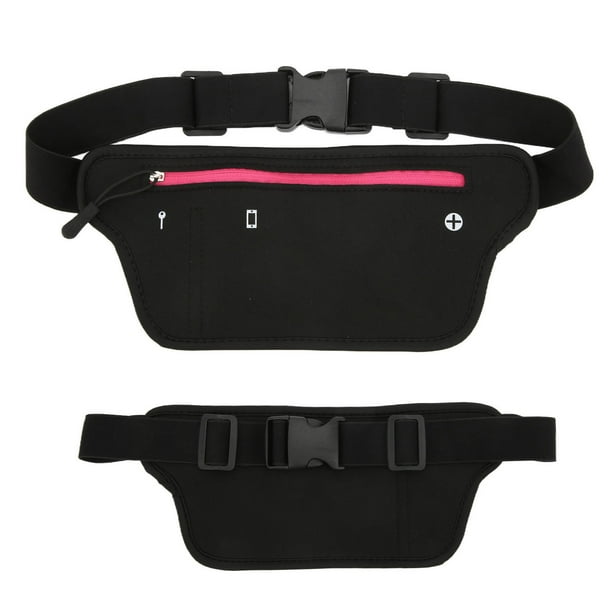 Waist Pocket Adjustable Waist Bag For Outdoor Sports For Women For Men Black Rose Red Walmart