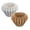 White and Brown, variant on Basket Coffee Filters for 1-2 Cup Coffee Makers, Cone Coffee Makers, White, 100 Count