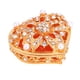 thumbnail image 4 of Caja de joyería con diamantes de imitación, caja de recuerdo de corazón, caja de almacenamiento de joyería de boda multifuncional, caja de anillos, 4 of 9