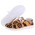 thumbnail image 2 of Calabaza Slip On Flats Zapatos Casuales Halloween Antideslizante para Viajes Al Aire Libre, 2 of 9