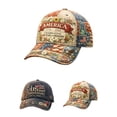 thumbnail image 7 of RjnShan United States 250th Anniversary Commemorative Cap, Adjustable  Print Patriotic Theme Retro Baseball Hat for Men's Women's, 7 of 7