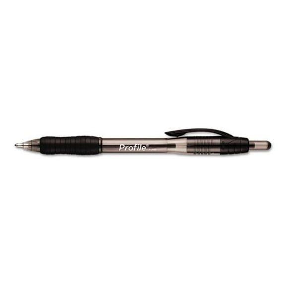 Papermate 1921067 Profile Ballpoint Retractable Pen - Black Ink