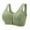 33#Green, variant on Daisy Bra for Seniors, Front Snap Closure Bras, Front Snaps Daisy Bras for Older Women
